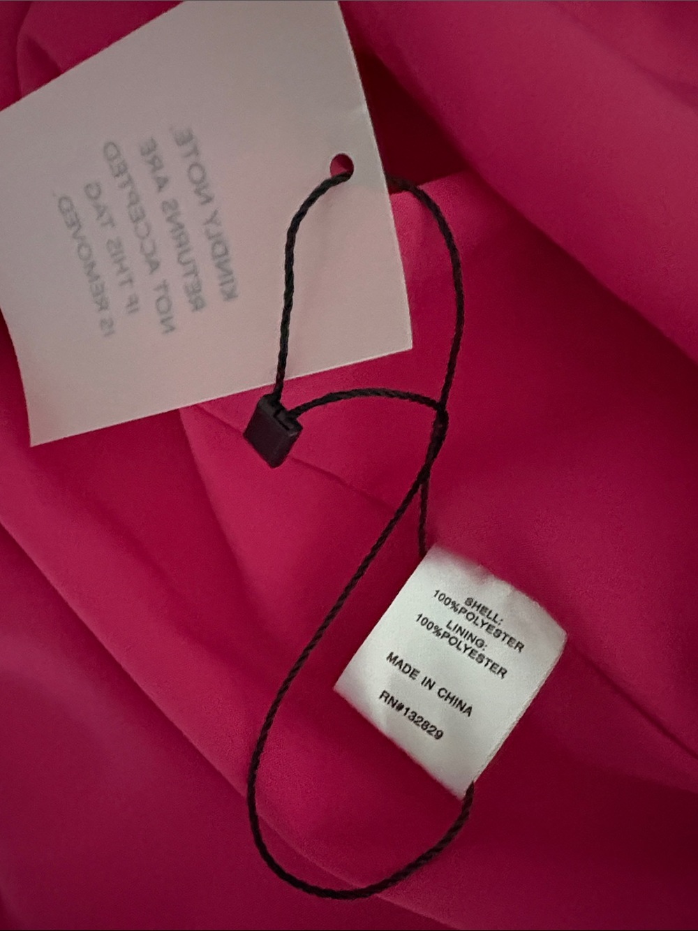 Hot Pink Ruffle Halter Mini Dress - Picture 7 of 8
